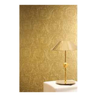 A.S. Création Vliestapete Versace 6 10,05 x 0,70 m Barock Gold glänzend strukturiert