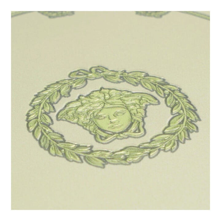 A.S. Création Vliestapete Versace 6 10,05 x 0,70 m Barock Grau Grün Metallic mit Struktur