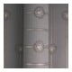 A.S. Création Vliestapete Versace 6 10,05 x 0,70 m Barock Grau Metallic mit Struktur