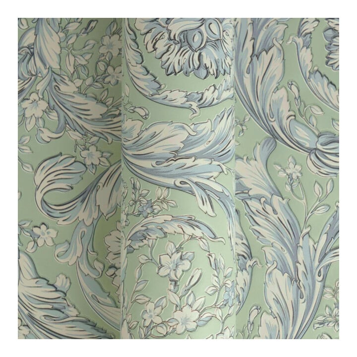 A.S. Création Vliestapete Versace 6 10,05 x 0,70 m Barock Grün glänzend mit Struktur