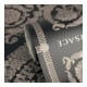 A.S. Création Vliestapete Versace 6 10,05 x 0,70 m Barock Schwarz Beige Metallic mit Struktur