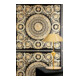 A.S. Création Vliestapete Versace 6 10,05 x 0,70 m Barock Schwarz Gold glänzend mit Struktur