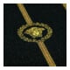 A.S. Création Vliestapete Versace 6 10,05 x 0,70 m Barock Schwarz Gold Metallic mit Struktur