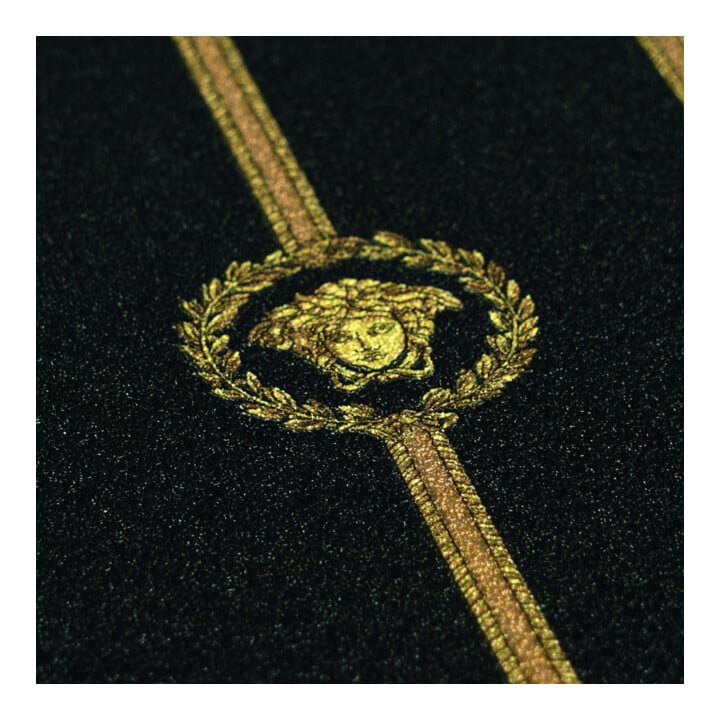 A.S. Création Vliestapete Versace 6 10,05 x 0,70 m Barock Schwarz Gold Metallic mit Struktur