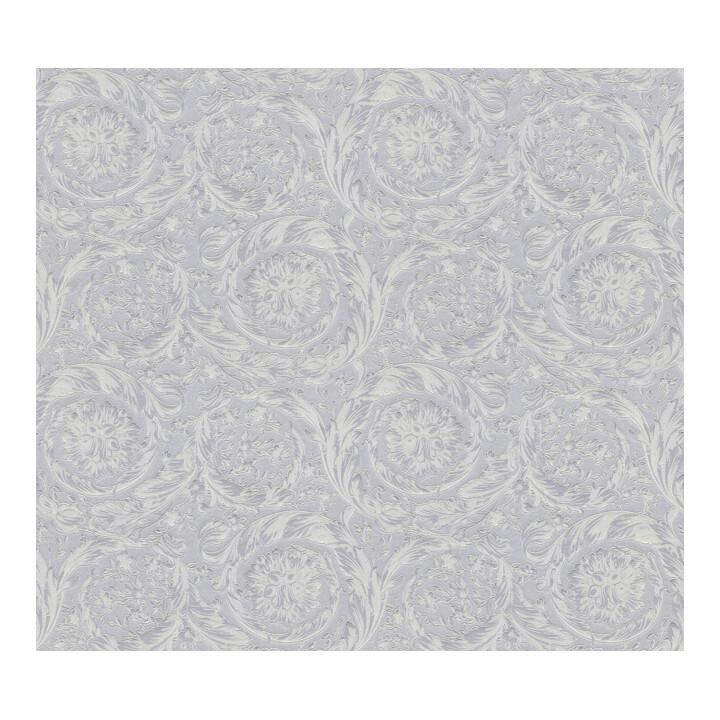 A.S. Création Vliestapete Versace 6 10,05 x 0,70 m Barock Silber glänzend strukturiert