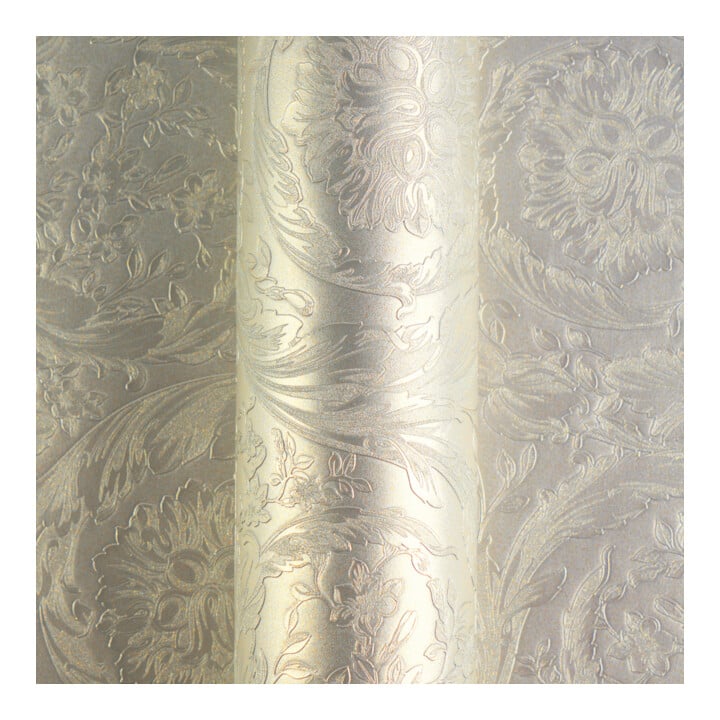 A.S. Création Vliestapete Versace 6 10,05 x 0,70 m Barock Silber Grau glänzend strukturiert