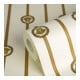A.S. Création Vliestapete Versace 6 10,05 x 0,70 m Barock Weiß Gold Metallic mit Struktur