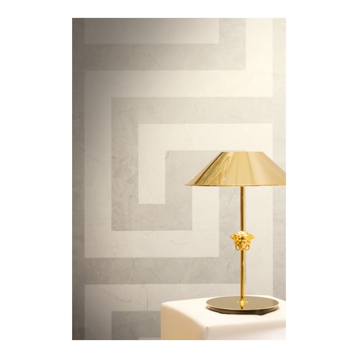 A.S. Création Vliestapete Versace 6 10,05 x 0,70 m Grau Metallic Struktur