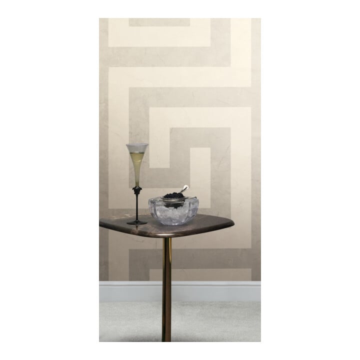 A.S. Création Vliestapete Versace 6 10,05 x 0,70 m Grau Metallic Struktur