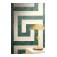 A.S. Création Vliestapete Versace 6 10,05 x 0,70 m Grün Creme Metallic Struktur