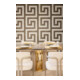 A.S. Création Vliestapete Versace 6 10,05 x 0,70 m Mäander Braun Creme Metallic Struktur