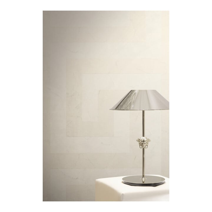 A.S. Création Vliestapete Versace 6 10,05 x 0,70 m Mäander Creme Metallic Struktur