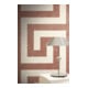 A.S. Création Vliestapete Versace 6 10,05 x 0,70 m Mäander Rot Creme Metallic Struktur