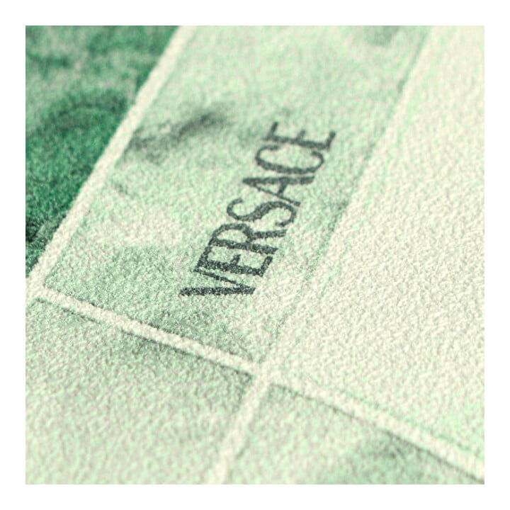 A.S. Création Vliestapete Versace 6 10,05 x 0,70 m Marmor Grün Weiß leicht strukturiert