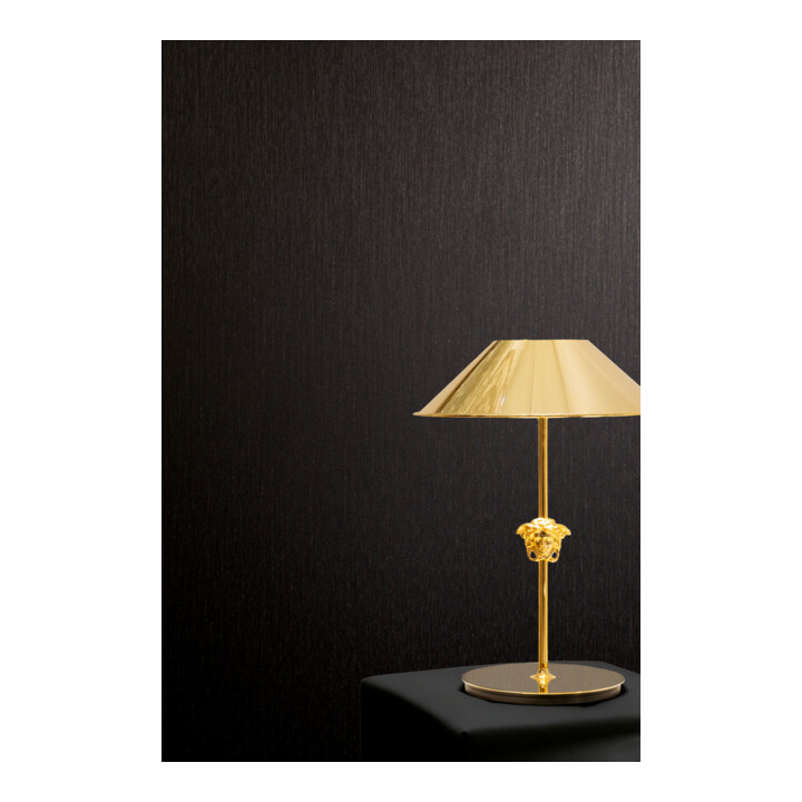 A.S. Création Vliestapete Versace 6 10,05 x 0,70 m Schwarz glitzernd leicht strukturiert