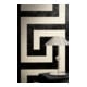 A.S. Création Vliestapete Versace 6 10,05 x 0,70 m Schwarz Weiß Metallic Struktur