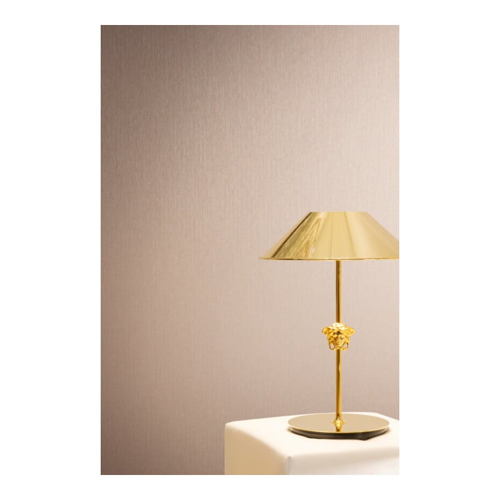 A.S. Création Vliestapete Versace 6 10,05 x 0,70 m Uni Beige glitzernd leicht strukturiert