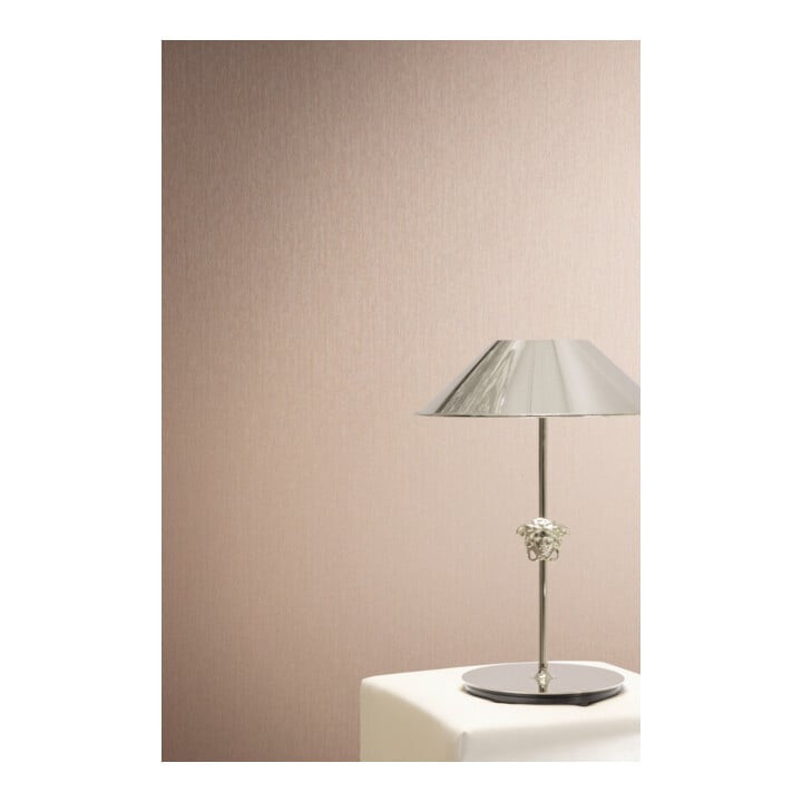 A.S. Création Vliestapete Versace 6 10,05 x 0,70 m Uni Beige glitzernd leicht strukturiert