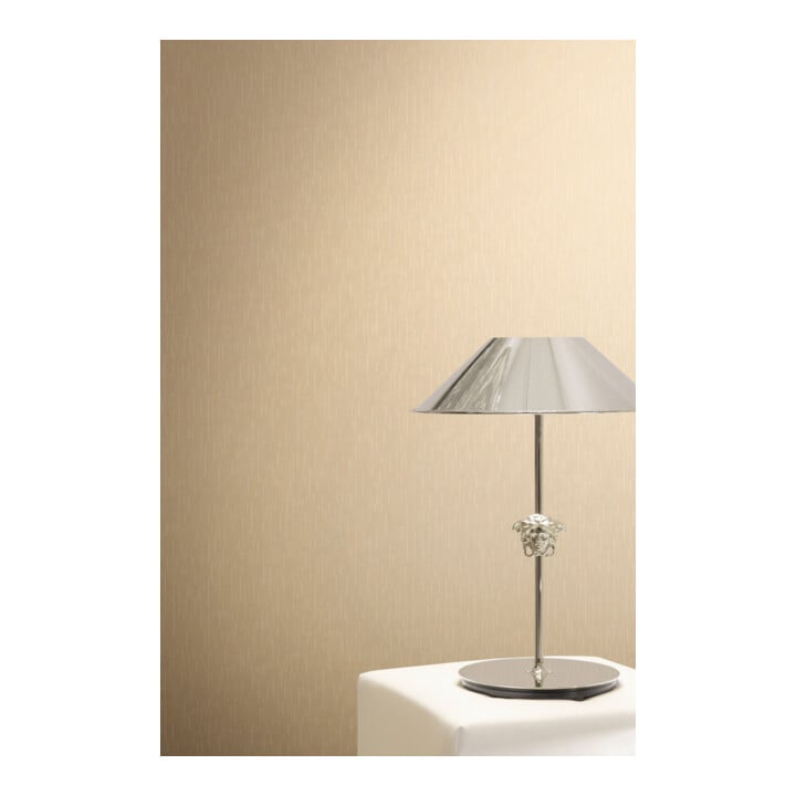A.S. Création Vliestapete Versace 6 10,05 x 0,70 m Uni Beige leicht glänzend mit Struktur