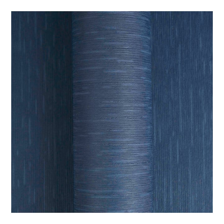 A.S. Création Vliestapete Versace 6 10,05 x 0,70 m Uni Blau leicht glänzend mit Struktur