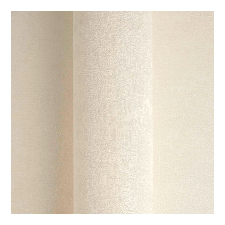 A.S. Création Vliestapete Versace 6 10,05 x 0,70 m Uni Creme glänzend leicht strukturiert