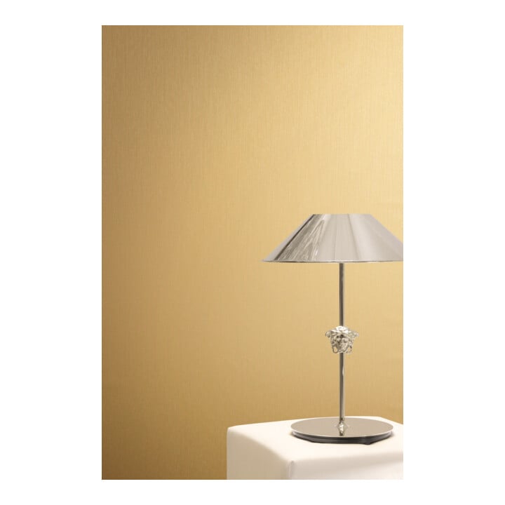 A.S. Création Vliestapete Versace 6 10,05 x 0,70 m Uni Gold glitzernd leicht strukturiert