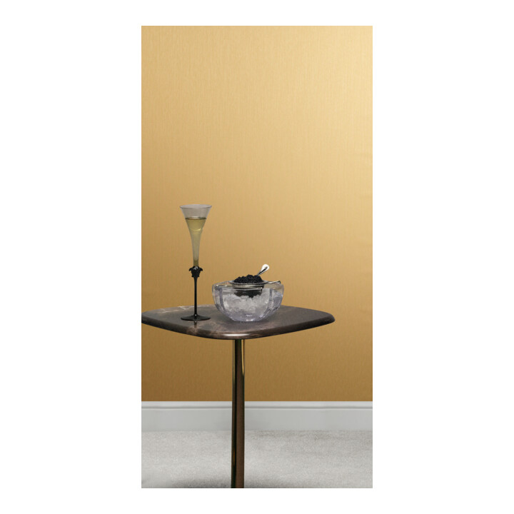 A.S. Création Vliestapete Versace 6 10,05 x 0,70 m Uni Gold glitzernd leicht strukturiert