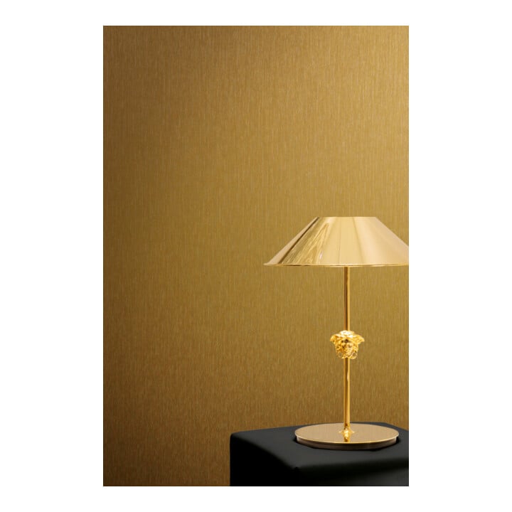 A.S. Création Vliestapete Versace 6 10,05 x 0,70 m Uni Gold leicht glänzend mit Struktur