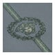 A.S. Création Vliestapete Versace 6 10,05 x 1,06 m Sockelbordüre Barock Grau Metallic