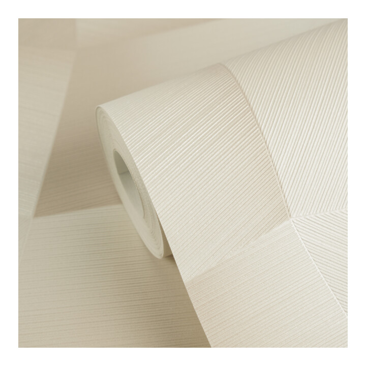 A.S. Création Vliestapete Vibes & Styles 10,05 x 0,53 m 3D Beige Metallic strukturiert