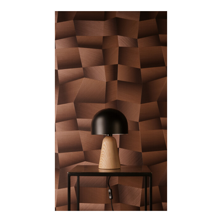A.S. Création Vliestapete Vibes & Styles 10,05 x 0,53 m 3D Braun Metallic strukturiert