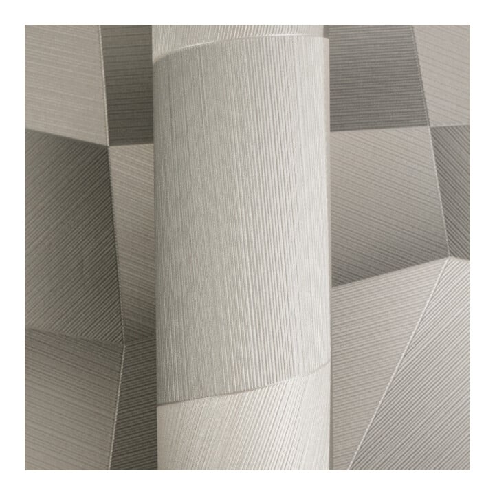 A.S. Création Vliestapete Vibes & Styles 10,05 x 0,53 m 3D Grau Metallic strukturiert