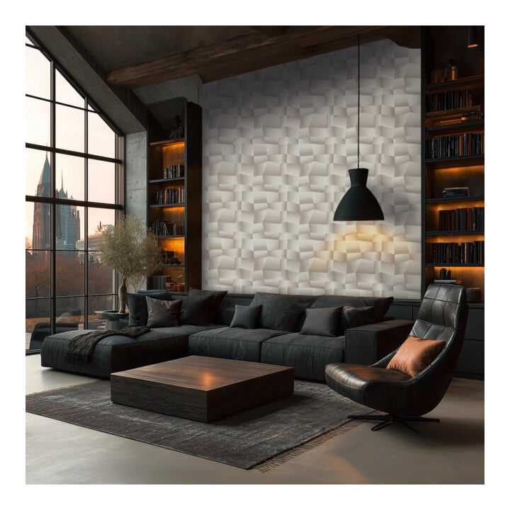 A.S. Création Vliestapete Vibes & Styles 10,05 x 0,53 m 3D Grau Metallic strukturiert