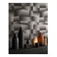A.S. Création Vliestapete Vibes & Styles 10,05 x 0,53 m 3D Schwarz Metallic strukturiert
