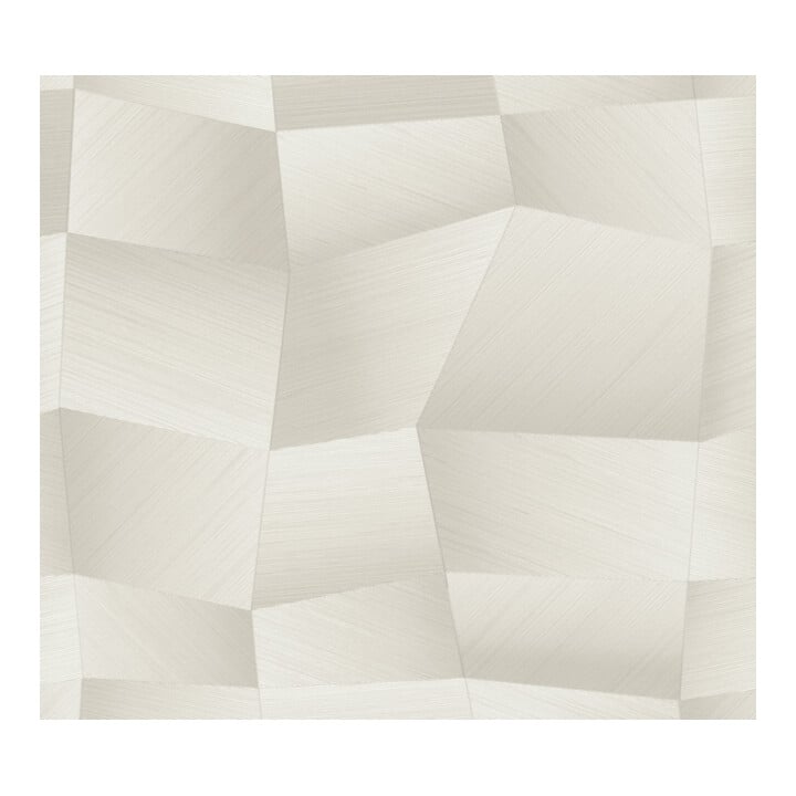 A.S. Création Vliestapete Vibes & Styles 10,05 x 0,53 m 3D Weiß Metallic strukturiert