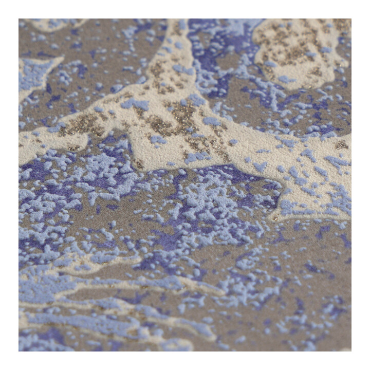 A.S. Création Vliestapete Vibes & Styles 10,05 x 0,53 m Barock Blau Metallic strukturiert