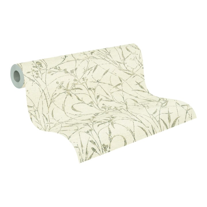 A.S. Création Vliestapete Vibes & Styles 10,05 x 0,53 m Beige Metallic mit Struktur