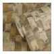 A.S. Création Vliestapete Vibes & Styles 10,05 x 0,53 m Braun Metallic strukturiert