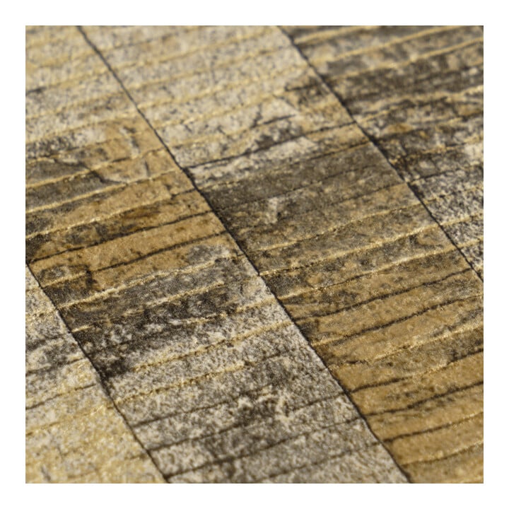 A.S. Création Vliestapete Vibes & Styles 10,05 x 0,53 m Braun Metallic strukturiert