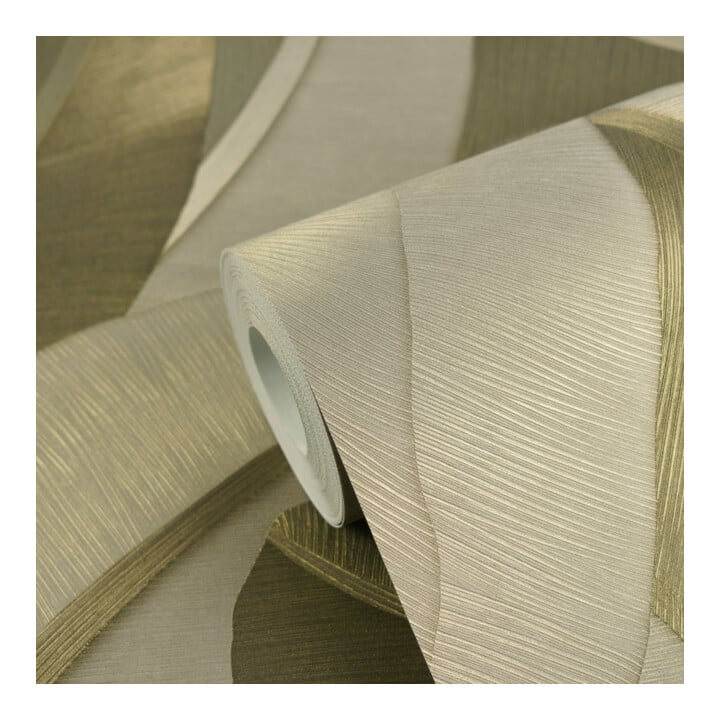 A.S. Création Vliestapete Vibes & Styles 10,05 x 0,53 m Dschungel Gold Metallic strukturiert