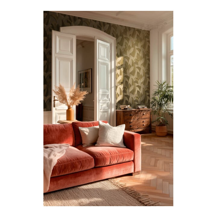 A.S. Création Vliestapete Vibes & Styles 10,05 x 0,53 m Dschungel Gold Metallic strukturiert