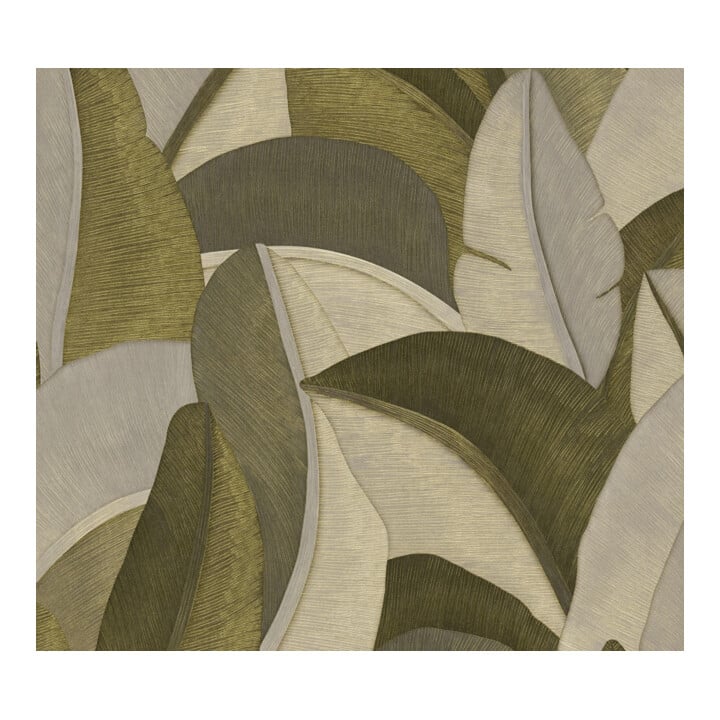 A.S. Création Vliestapete Vibes & Styles 10,05 x 0,53 m Dschungel Gold Metallic strukturiert