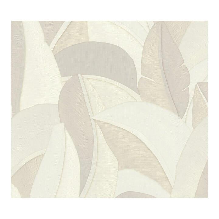 A.S. Création Vliestapete Vibes & Styles 10,05 x 0,53 m Dschungel Grau Metallic strukturiert