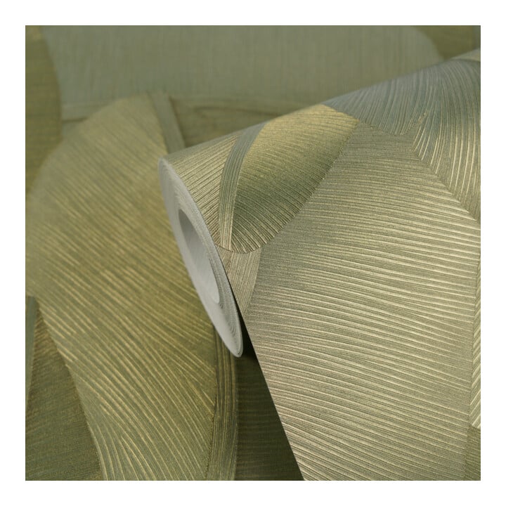 A.S. Création Vliestapete Vibes & Styles 10,05 x 0,53 m Dschungel Grün Metallic strukturiert