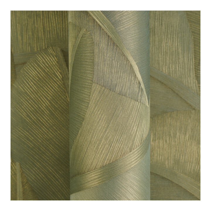 A.S. Création Vliestapete Vibes & Styles 10,05 x 0,53 m Dschungel Grün Metallic strukturiert