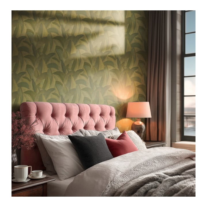 A.S. Création Vliestapete Vibes & Styles 10,05 x 0,53 m Dschungel Grün Metallic strukturiert