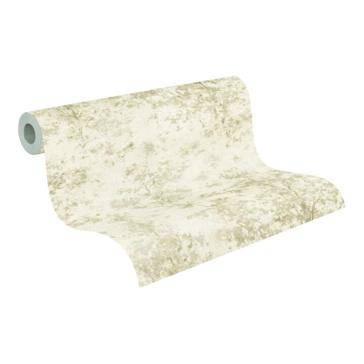 A.S. Création Vliestapete Vibes & Styles 10,05 x 0,53 m Floral Beige Glitzernd strukturiert