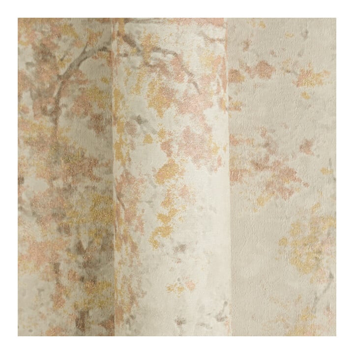A.S. Création Vliestapete Vibes & Styles 10,05 x 0,53 m Floral Grau Glitzernd strukturiert