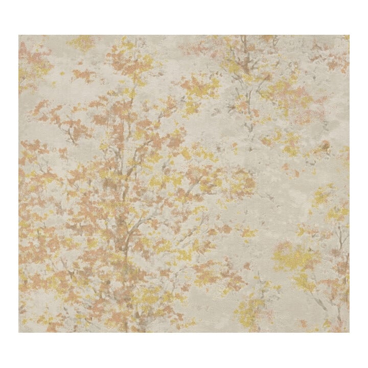 A.S. Création Vliestapete Vibes & Styles 10,05 x 0,53 m Floral Grau Glitzernd strukturiert