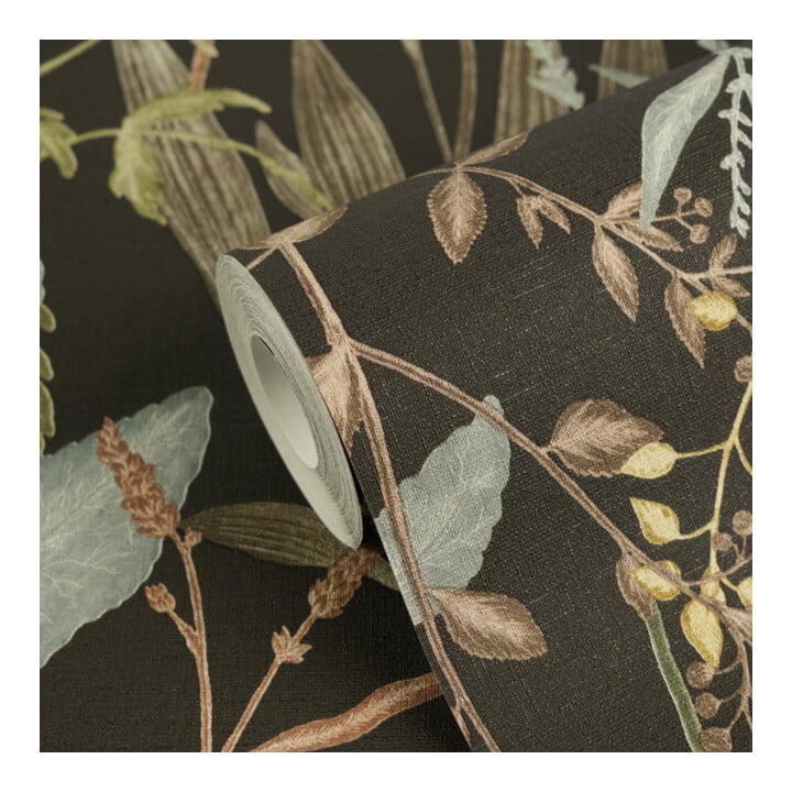 A.S. Création Vliestapete Vibes & Styles 10,05 x 0,53 m Gräser Schwarz Braun strukturiert